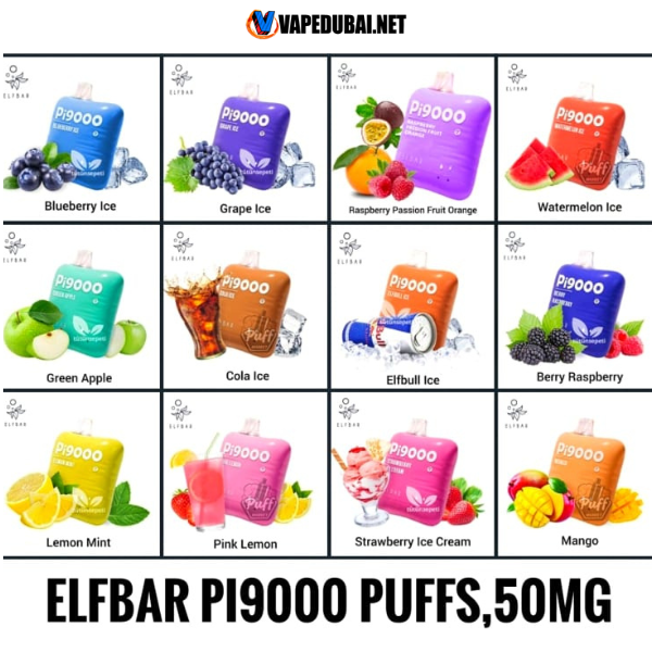 ELF BAR PI9000 Puffs Disposable Vape